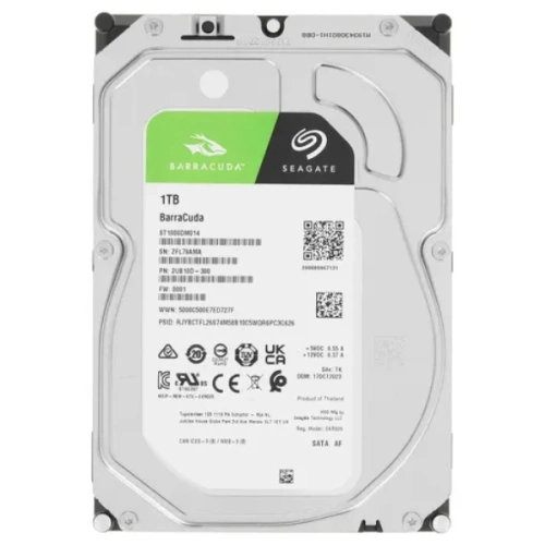 Жесткий диск Seagate Barracuda 1Tb