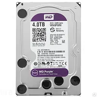 Жесткий диск SATA-3 4Tb WD Purple 5400rpm